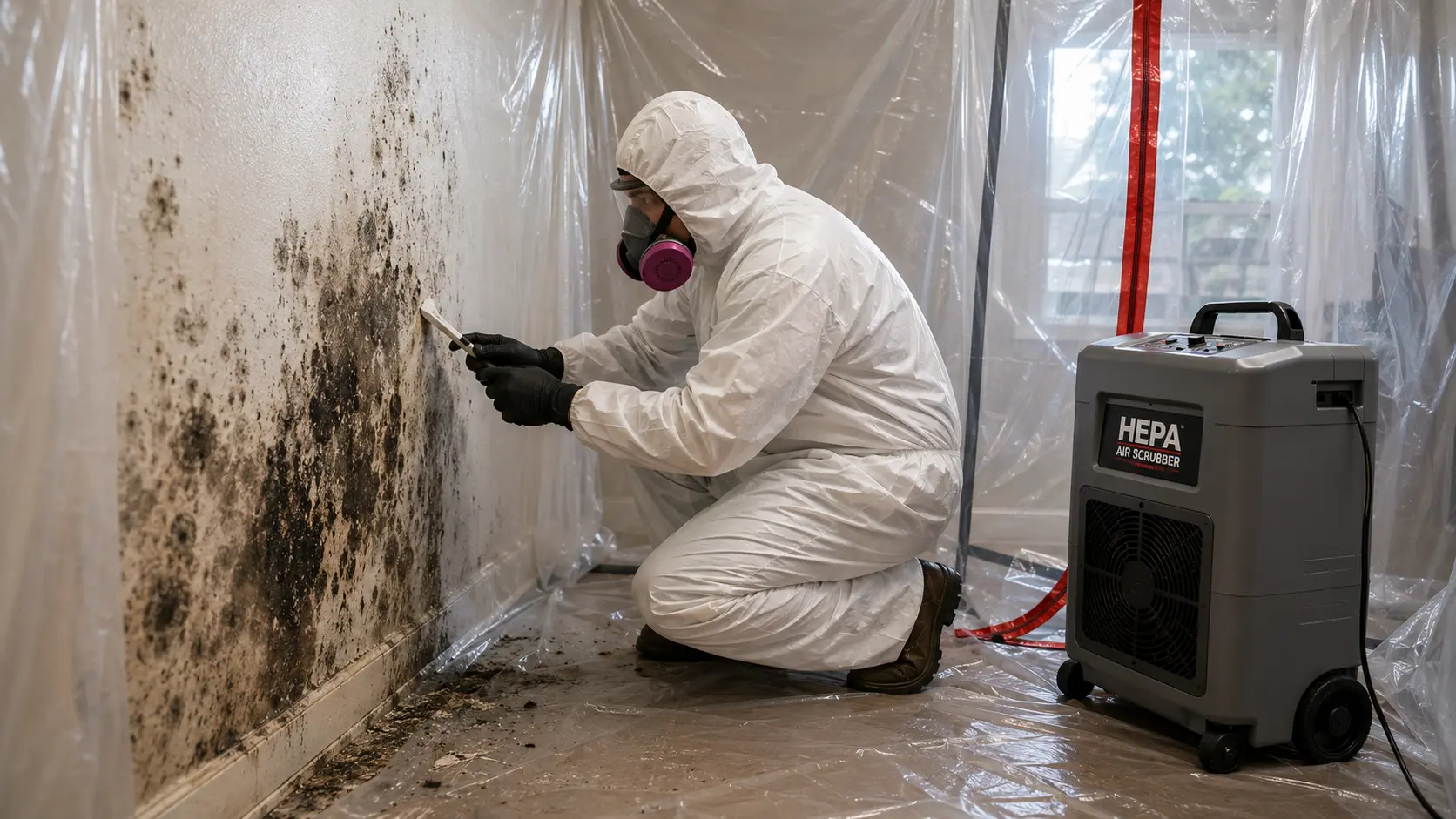 Hidden mold inside Tuscaloosa home walls
