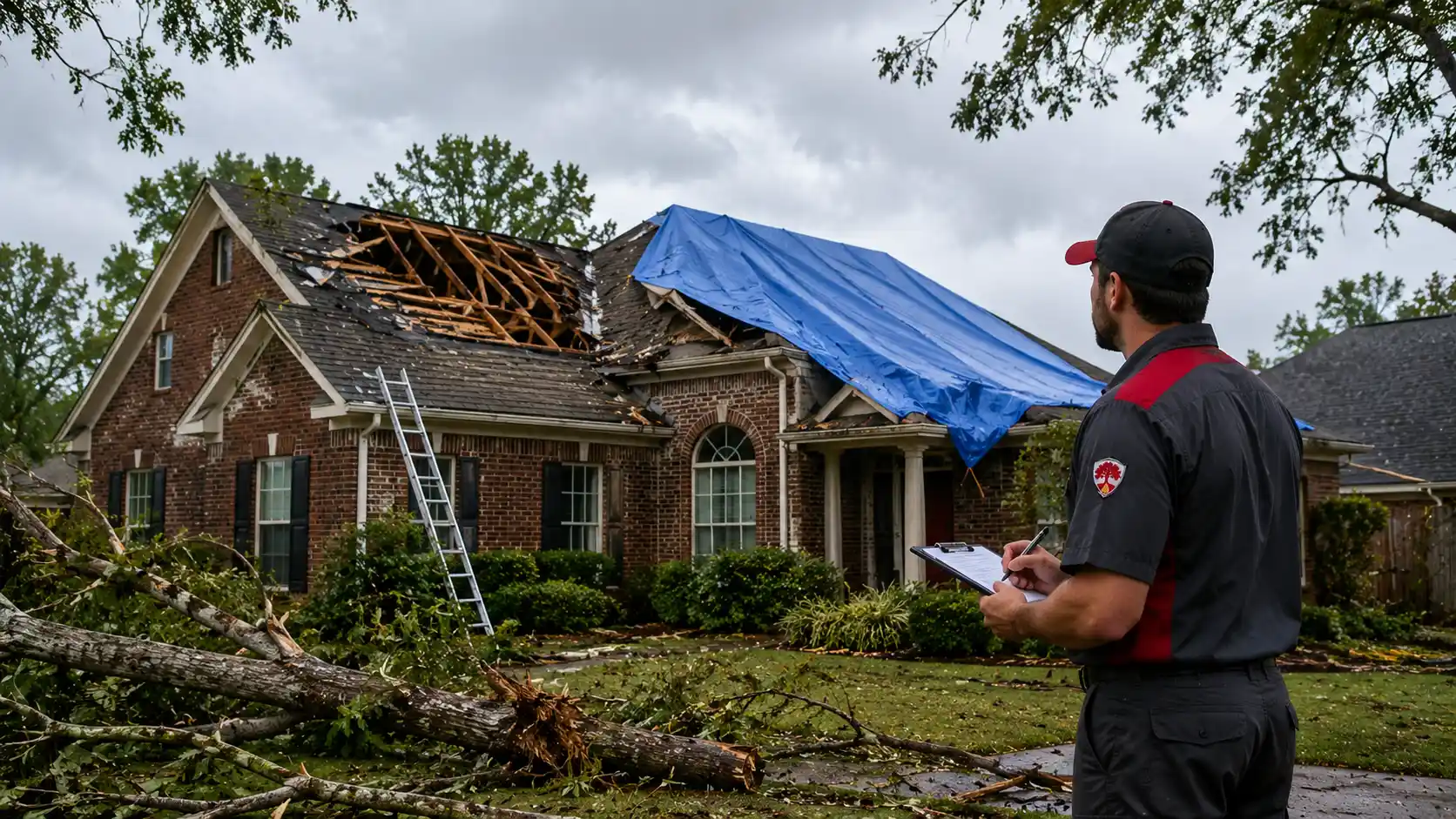Tornado storm damage recovery in Tuscaloosa